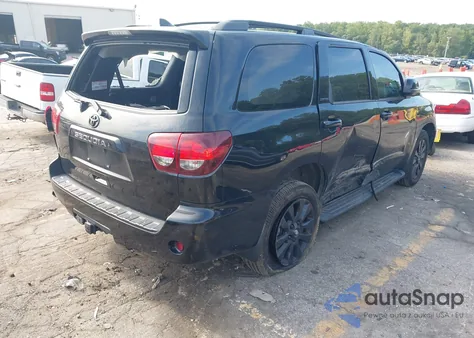 2021 Toyota Sequoia Nightshade Special Edition из США, поврежденный, VIN 5TDHY5A19MS076190